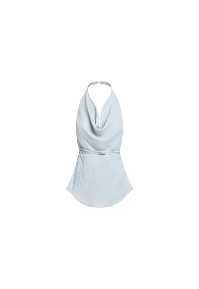 Lioness Fashion BANKS HALTER TOP Smoke Women Tops Lioness Fashion BANKS HALTER TOP Smoke Women Tops