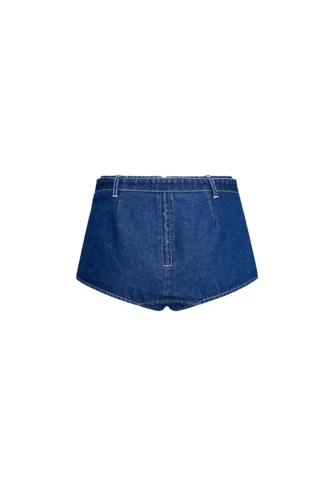 Lioness Fashion HALSTON BRIEFS Blue Denim Women Shorts Lioness Fashion HALSTON BRIEFS Blue Denim Women Shorts