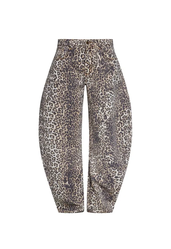 Lioness Fashion HORSESHOE JEAN Leopard Fade Women Pants Lioness Fashion HORSESHOE JEAN Leopard Fade Women Pants