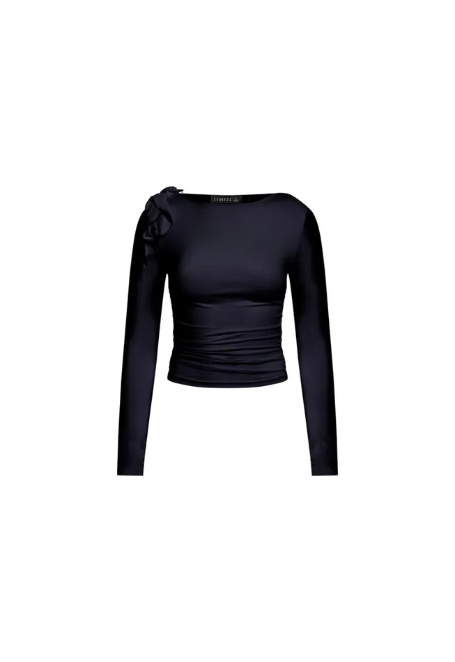 Lioness Fashion RENDEZVOUS LONG SLEEVE TOP Onyx Women Tops Lioness Fashion RENDEZVOUS LONG SLEEVE TOP Onyx Women Tops