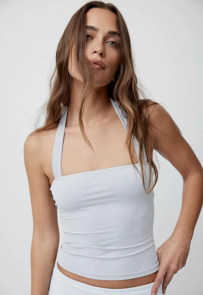 Lioness Fashion ROUJE HALTER TOP Smoke Women Tops