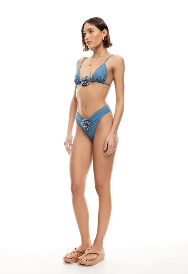 Lioness Fashion SOULMATE TOP Denim Blue Women Swim