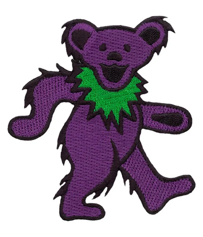Liquid Blue Patches Accessories GD Dancing Bear Purple Patch
