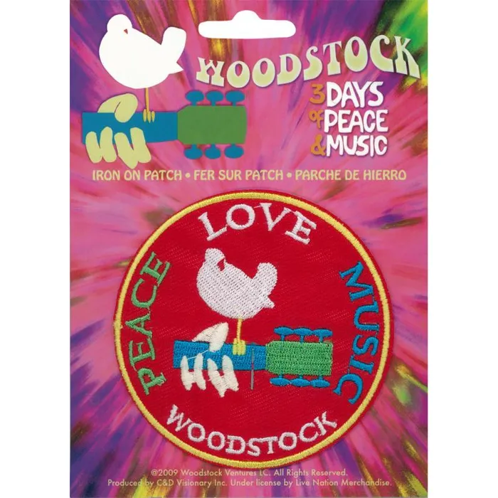 Liquid Blue Patches Accessories Woodstock 3 Days Patch