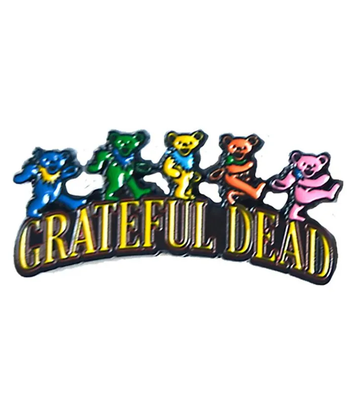 Liquid Blue Pins Accessories Grateful Dead Dancin Bears Lapel Pin