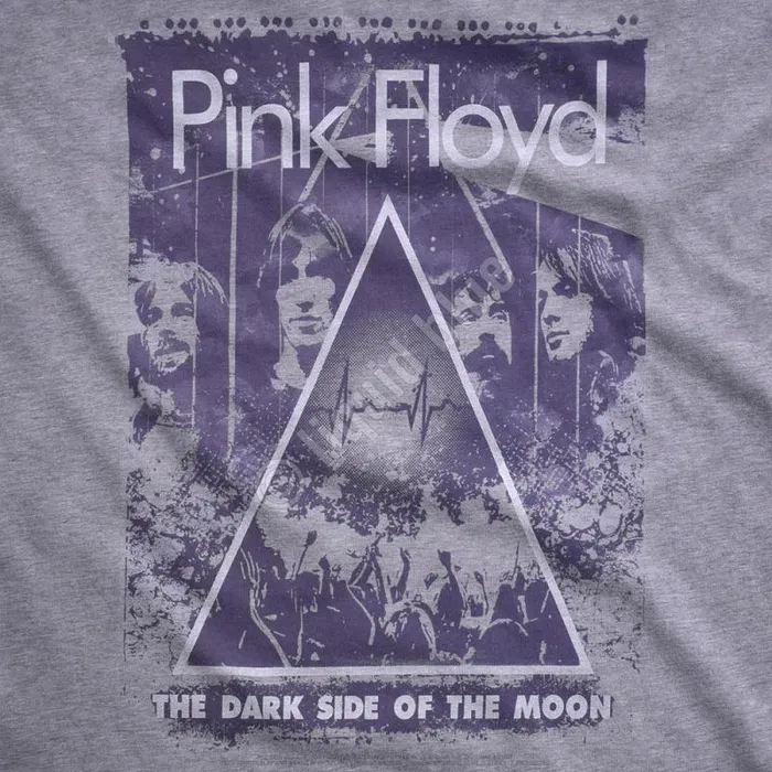 Liquid Blue PolyCotton TShirt Men Pink Floyd Live Heather Grey PolyCotton TShirt Liquid Blue PolyCotton TShirt Men Pink Floyd Live Heather Grey PolyCotton TShirt