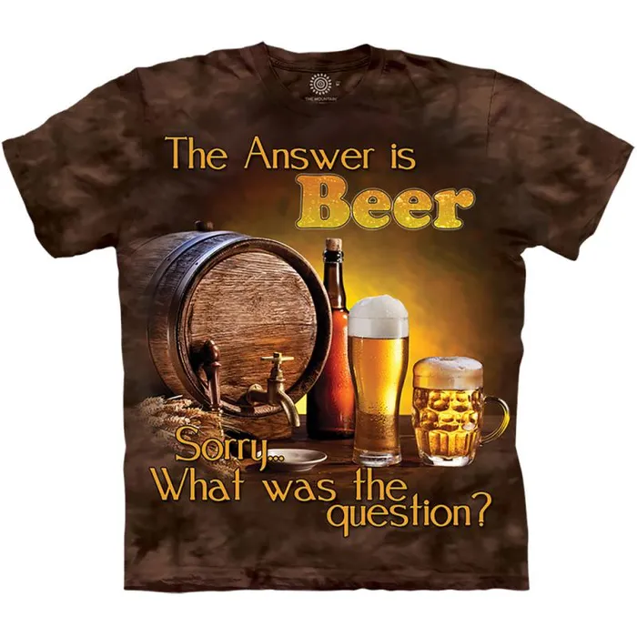 Liquid Blue TShirt Men Beer Outdoor Classic Cotton TShirt