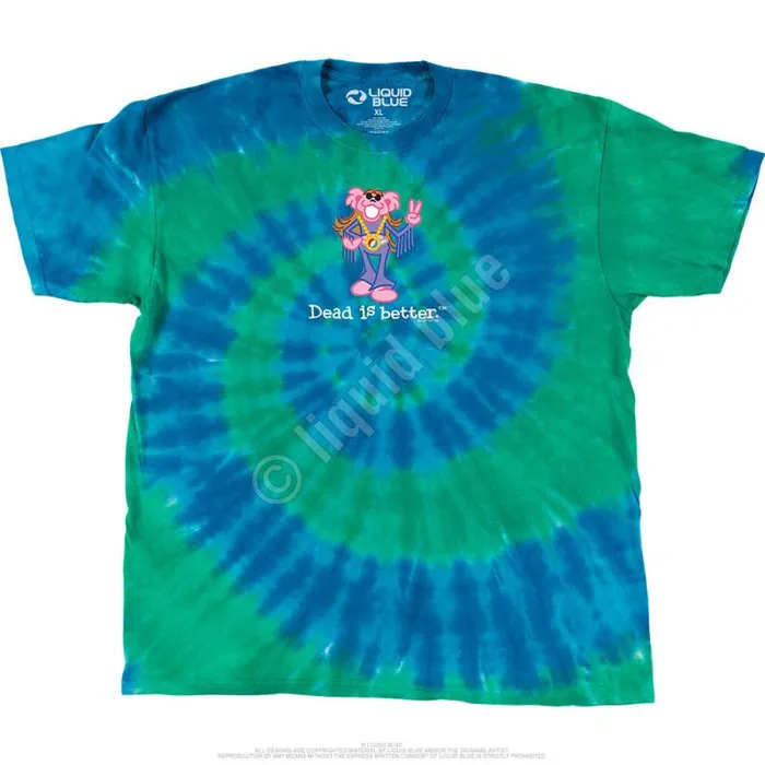 Liquid Blue TShirt Men Fringe Dead Is Better TShirt