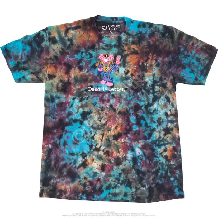 Liquid Blue TShirt Men Fringe Dead Is Better TShirt