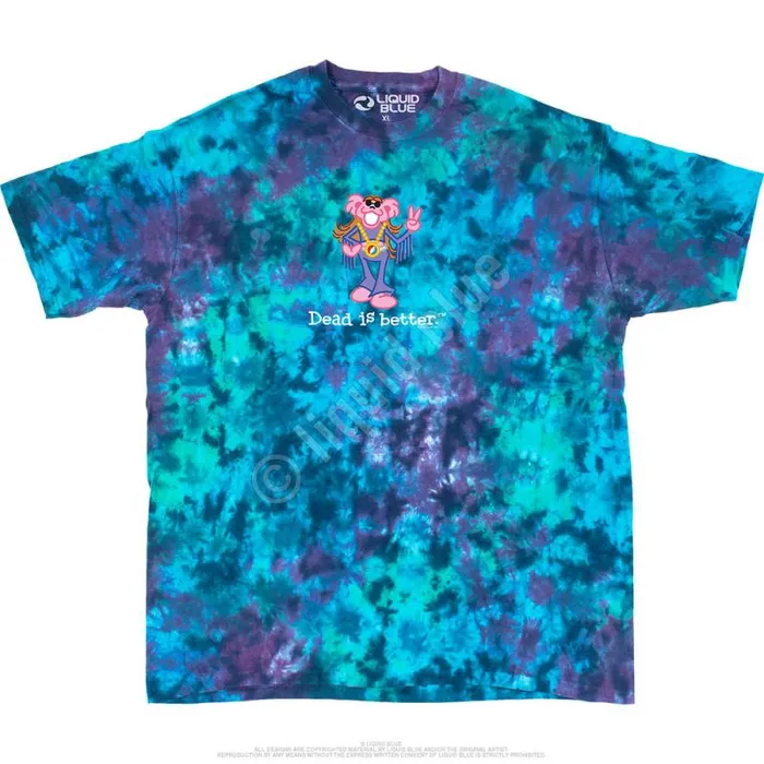 Liquid Blue TShirt Men Fringe Dead Is Better TShirt