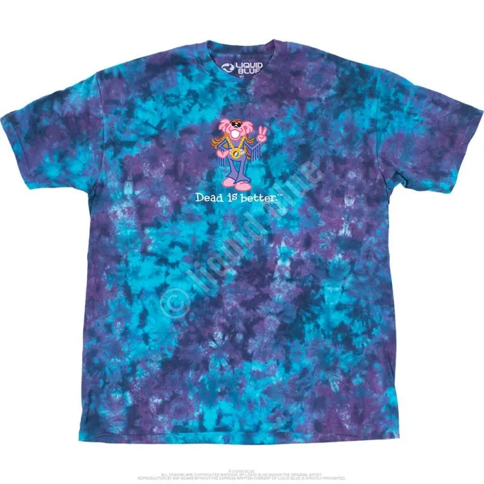 Liquid Blue TShirt Men Fringe Dead Is Better TShirt