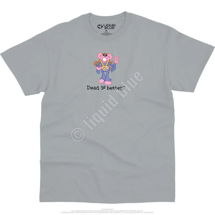 Liquid Blue TShirt Men Fringe Dead Is Better TShirt