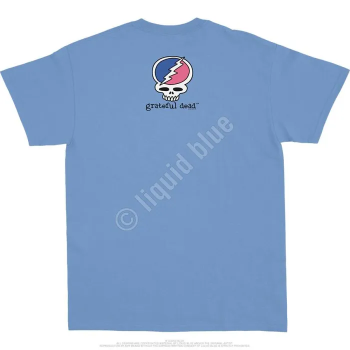 Liquid Blue TShirt Men Fringe Dead Is Better TShirt