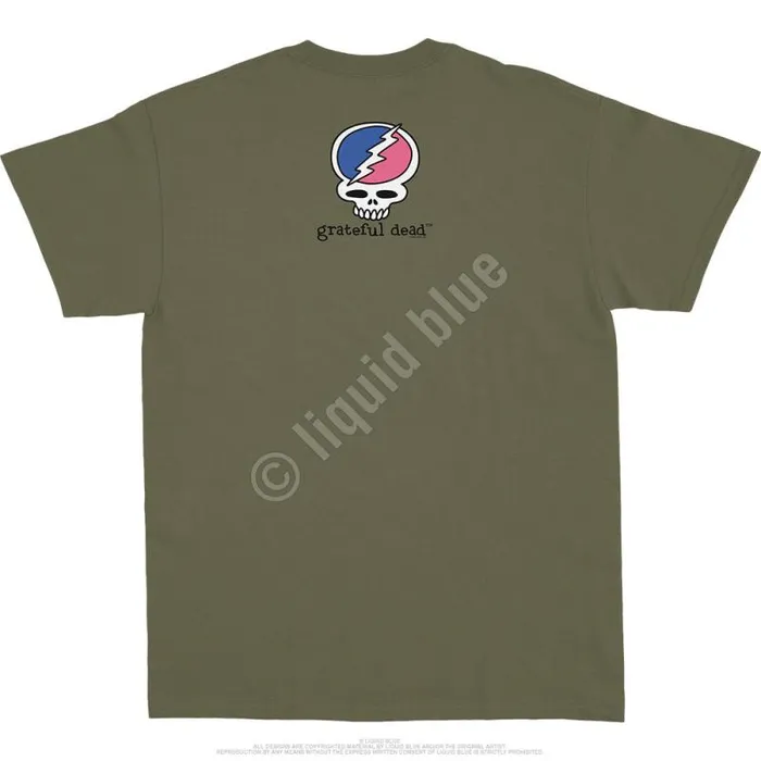 Liquid Blue TShirt Men Fringe Dead Is Better TShirt