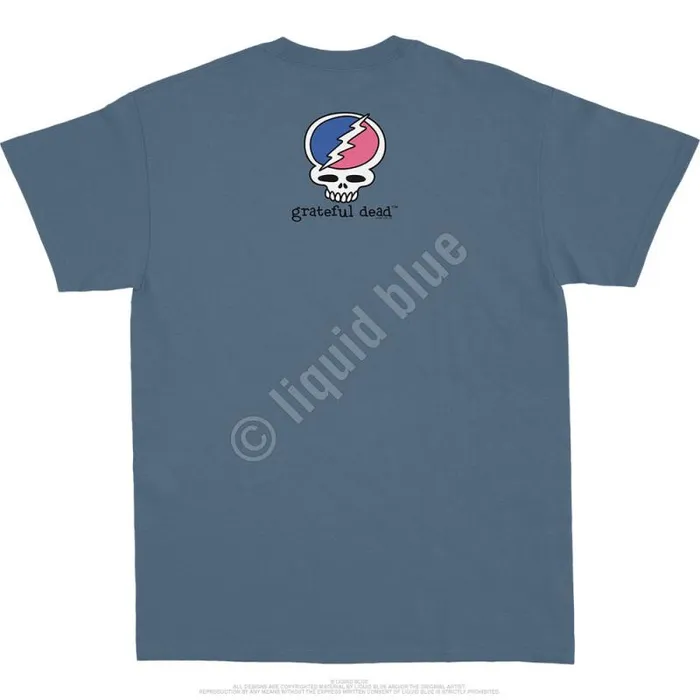 Liquid Blue TShirt Men Fringe Dead Is Better TShirt
