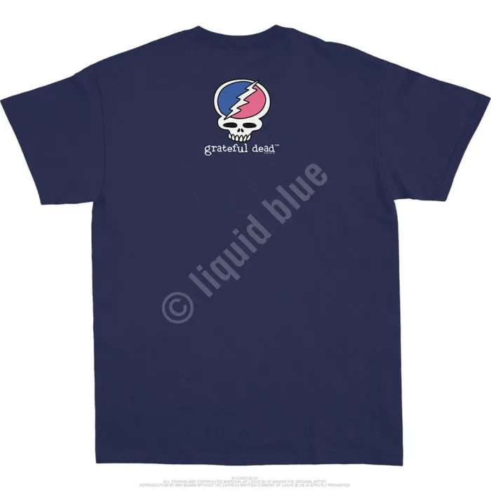 Liquid Blue TShirt Men Fringe Dead Is Better TShirt