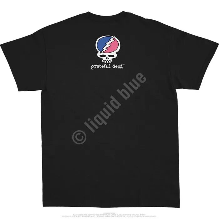 Liquid Blue TShirt Men Fringe Dead Is Better TShirt