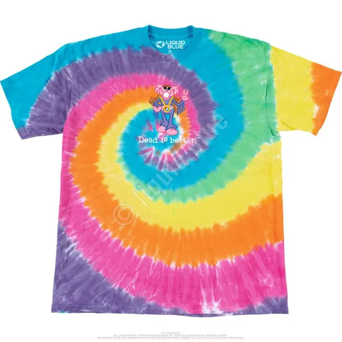 Liquid Blue TShirt Men Fringe Dead Is Better TShirt