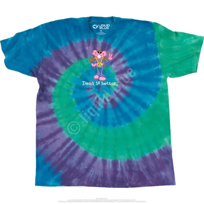Liquid Blue TShirt Men Fringe Dead Is Better TShirt