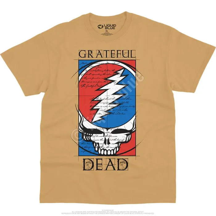 Liquid Blue TShirt Men Steal Your Blueprint TShirt