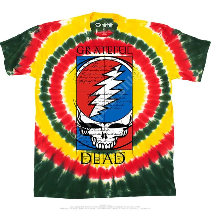 Liquid Blue TShirt Men Steal Your Blueprint TShirt