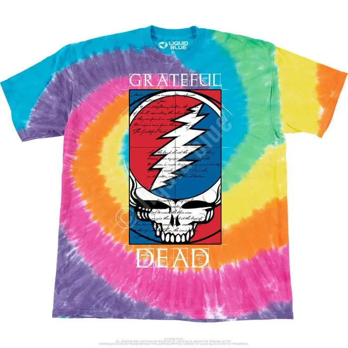 Liquid Blue TShirt Men Steal Your Blueprint TShirt