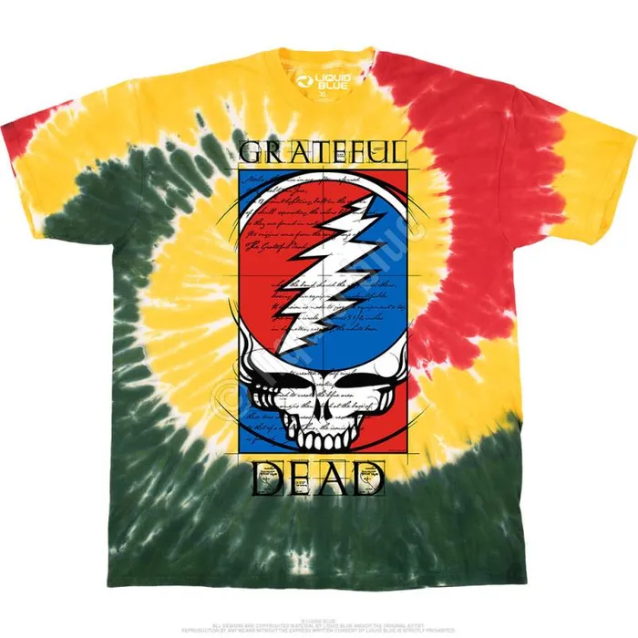 Liquid Blue TShirt Men Steal Your Blueprint TShirt