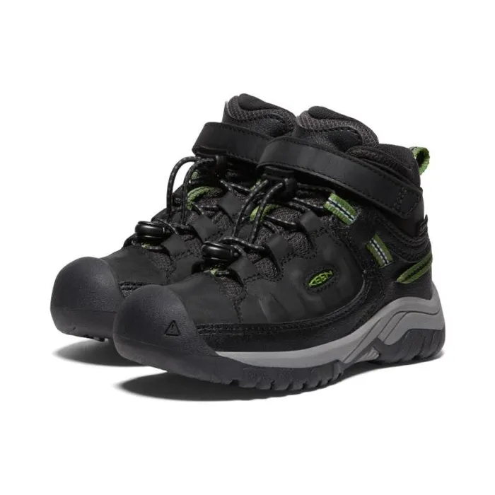 Little Kids039 Black Hiking Boots 8211 Targhee Mid WP Kids KEEN Little Kids Little Kids039 Black Hiking Boots 8211 Targhee Mid WP Kids KEEN Little Kids