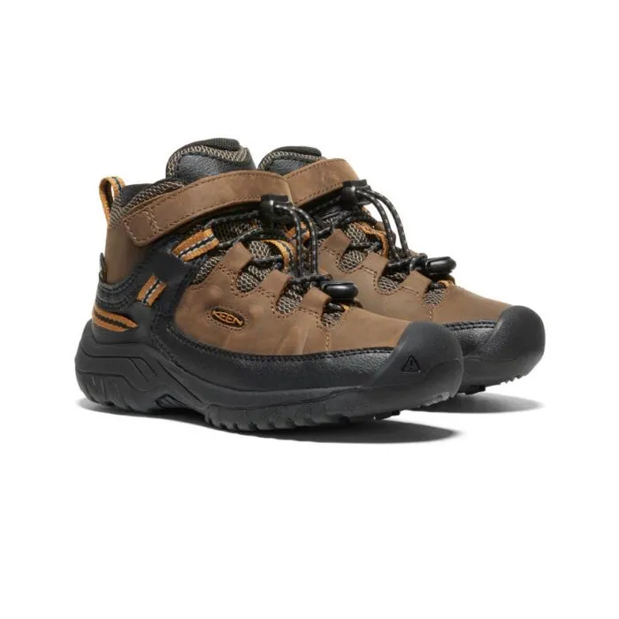 Little Kids039 Dark Brown Hiking Boots 8211 Targhee Mid WP Kids KEEN Hike Little Kids039 Dark Brown Hiking Boots 8211 Targhee Mid WP Kids KEEN Hike