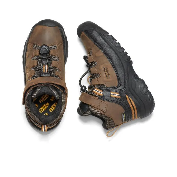 Little Kids039 Dark Brown Hiking Boots 8211 Targhee Mid WP Kids KEEN Hike Little Kids039 Dark Brown Hiking Boots 8211 Targhee Mid WP Kids KEEN Hike