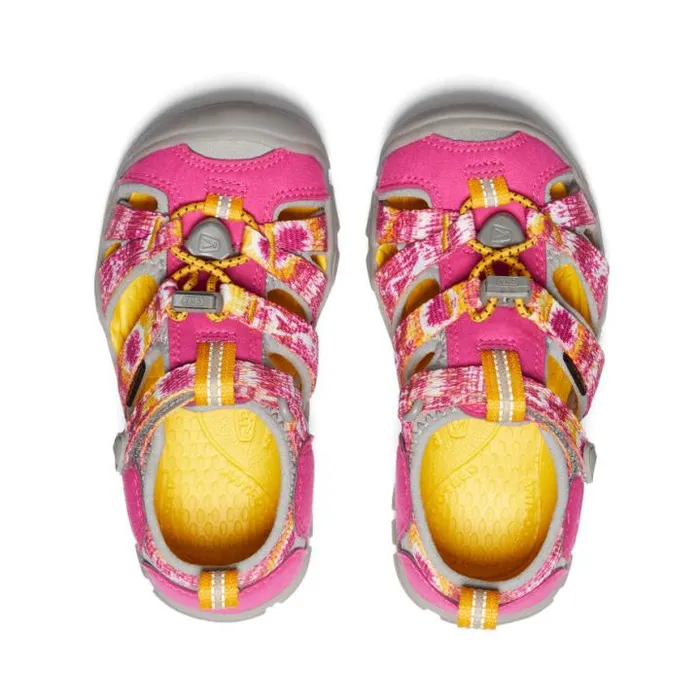 Little Kids039 Yellow Print Water Sandals 8211 Seacamp II CNX Kids KEEN Playground Little Kids039 Yellow Print Water Sandals 8211 Seacamp II CNX Kids KEEN Playground