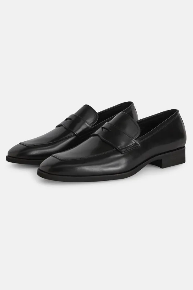 Loafers Men Boggi Milano Leather Loafers Black Loafers Men Boggi Milano Leather Loafers Black