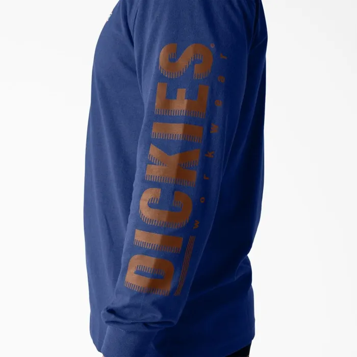 Long Sleeve Workwear Graphic TShirt Surf Blue Surf Blue fl Men Dickies TShirts Long Sleeve Workwear Graphic TShirt Surf Blue Surf Blue fl Men Dickies TShirts