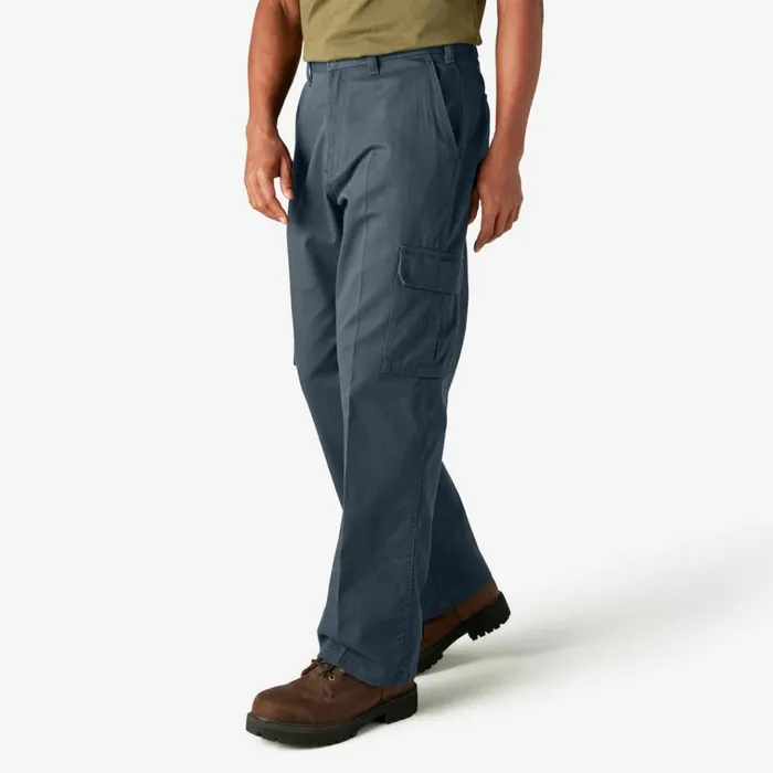 Loose Fit Cargo Pants Rinsed Dark Navy Rinsed Dark Navy rdn Men Dickies Cargo Loose Fit Cargo Pants Rinsed Dark Navy Rinsed Dark Navy rdn Men Dickies Cargo