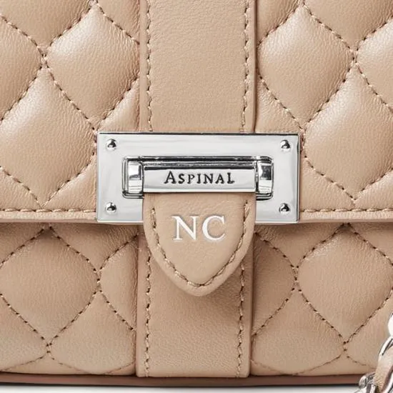 Lottie Bag Soft Taupe Nappa Women Aspinal Of London Shoulder