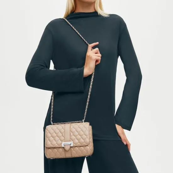 Lottie Bag Soft Taupe Nappa Women Aspinal Of London Shoulder