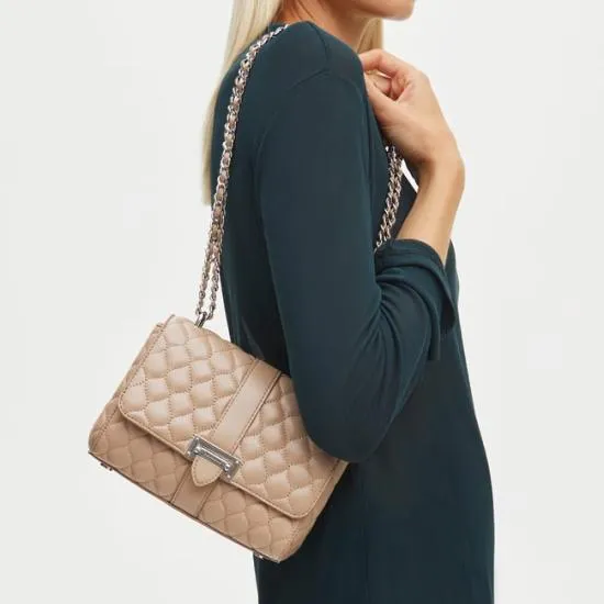 Lottie Bag Soft Taupe Nappa Women Aspinal Of London Shoulder