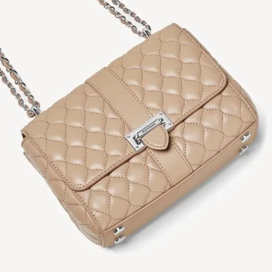 Lottie Bag Soft Taupe Nappa Women Aspinal Of London Shoulder