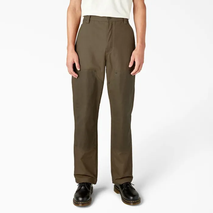 Lucas Regular Fit Waxed Canvas Double Knee Pants Acorn Acorn ac2 Men Dickies Double Knee Lucas Regular Fit Waxed Canvas Double Knee Pants Acorn Acorn ac2 Men Dickies Double Knee