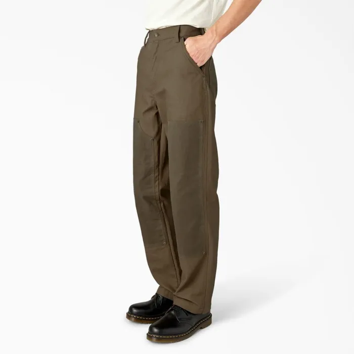 Lucas Regular Fit Waxed Canvas Double Knee Pants Acorn Acorn ac2 Men Dickies Double Knee Lucas Regular Fit Waxed Canvas Double Knee Pants Acorn Acorn ac2 Men Dickies Double Knee