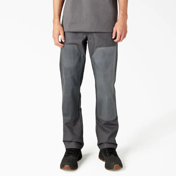 Lucas Regular Fit Waxed Canvas Double Knee Pants Charcoal Gray Charcoal Gray ch Men Dickies Double Knee Lucas Regular Fit Waxed Canvas Double Knee Pants Charcoal Gray Charcoal Gray ch Men Dickies Double Knee