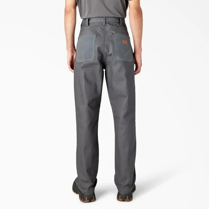 Lucas Regular Fit Waxed Canvas Double Knee Pants Charcoal Gray Charcoal Gray ch Men Dickies Double Knee Lucas Regular Fit Waxed Canvas Double Knee Pants Charcoal Gray Charcoal Gray ch Men Dickies Double Knee