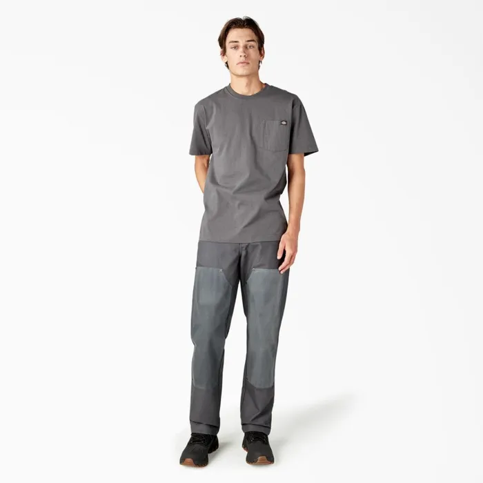 Lucas Regular Fit Waxed Canvas Double Knee Pants Charcoal Gray Charcoal Gray ch Men Dickies Double Knee Lucas Regular Fit Waxed Canvas Double Knee Pants Charcoal Gray Charcoal Gray ch Men Dickies Double Knee