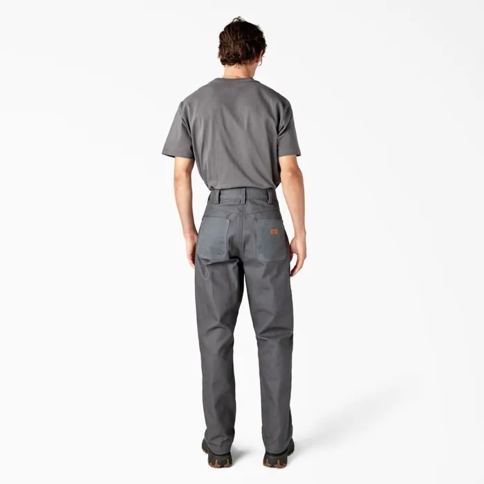Lucas Regular Fit Waxed Canvas Double Knee Pants Charcoal Gray Charcoal Gray ch Men Dickies Double Knee Lucas Regular Fit Waxed Canvas Double Knee Pants Charcoal Gray Charcoal Gray ch Men Dickies Double Knee