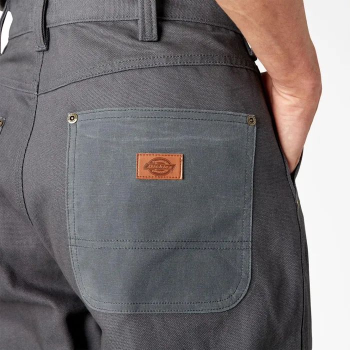 Lucas Regular Fit Waxed Canvas Double Knee Pants Charcoal Gray Charcoal Gray ch Men Dickies Double Knee Lucas Regular Fit Waxed Canvas Double Knee Pants Charcoal Gray Charcoal Gray ch Men Dickies Double Knee