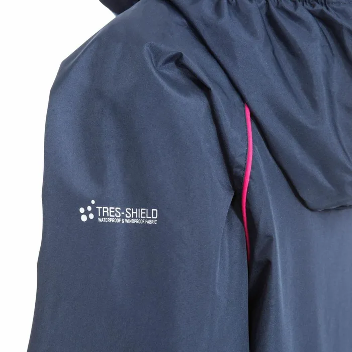 Lunaria Girls039 Waterproof Jacket Navy Kids Trespass Waterproof Jackets