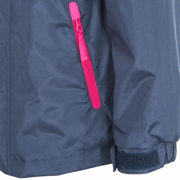 Lunaria Girls039 Waterproof Jacket Navy Kids Trespass Waterproof Jackets