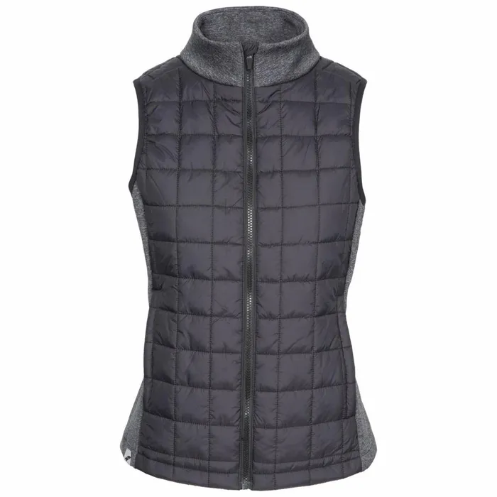 Lyla Padded Gilet Blackx Women Trespass Gilets