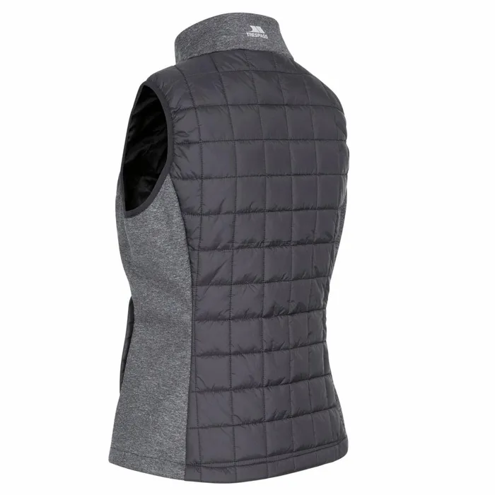 Lyla Padded Gilet Blackx Women Trespass Gilets