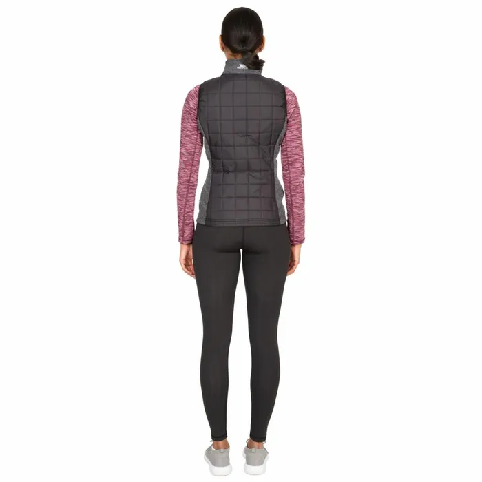 Lyla Padded Gilet Blackx Women Trespass Gilets